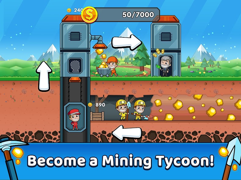 Idle Miner Tycoon: Gold & Cash screenshot 12