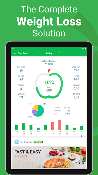 Calorie Counter - MyNetDiary screenshot 9