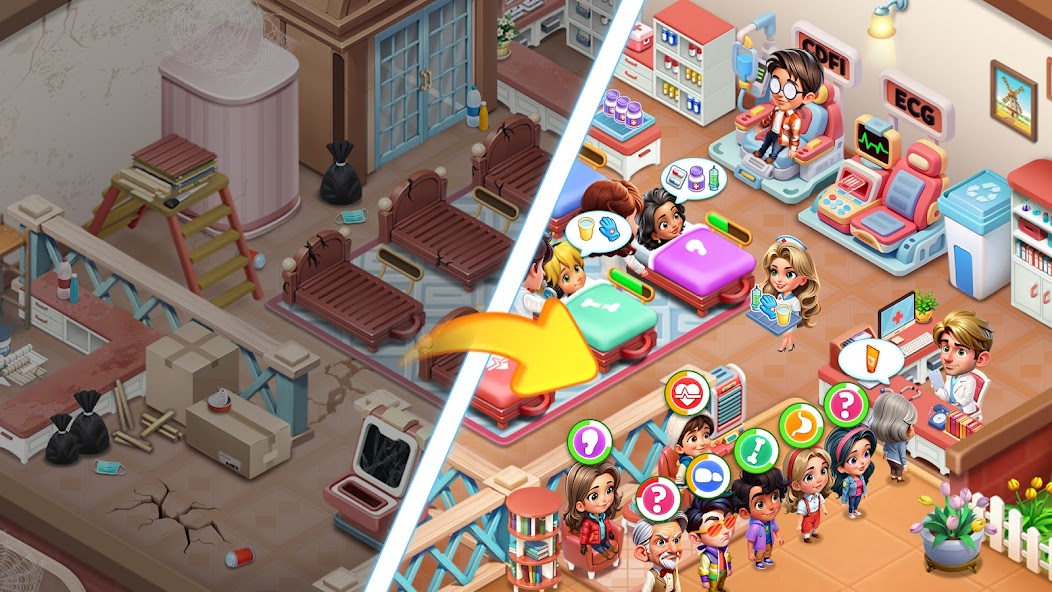 Nurse Rush:Hospital Game screenshot 15