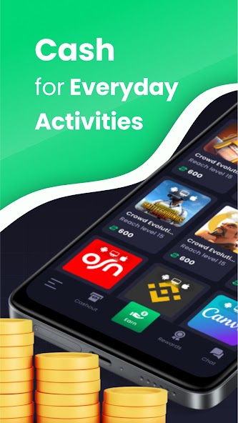 Freecash: Earn Money & Rewards screenshot 1