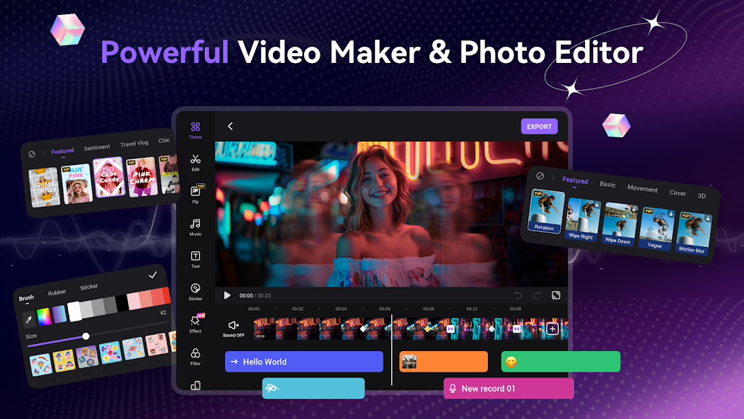 Video Maker Music Video Editor screenshot 2