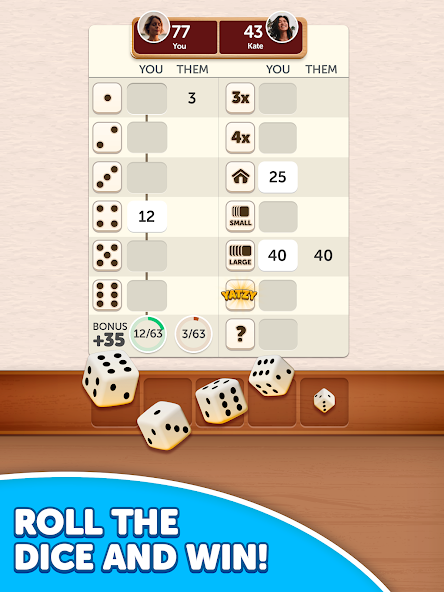 Dice Yatzy - Classic Fun Game screenshot 12