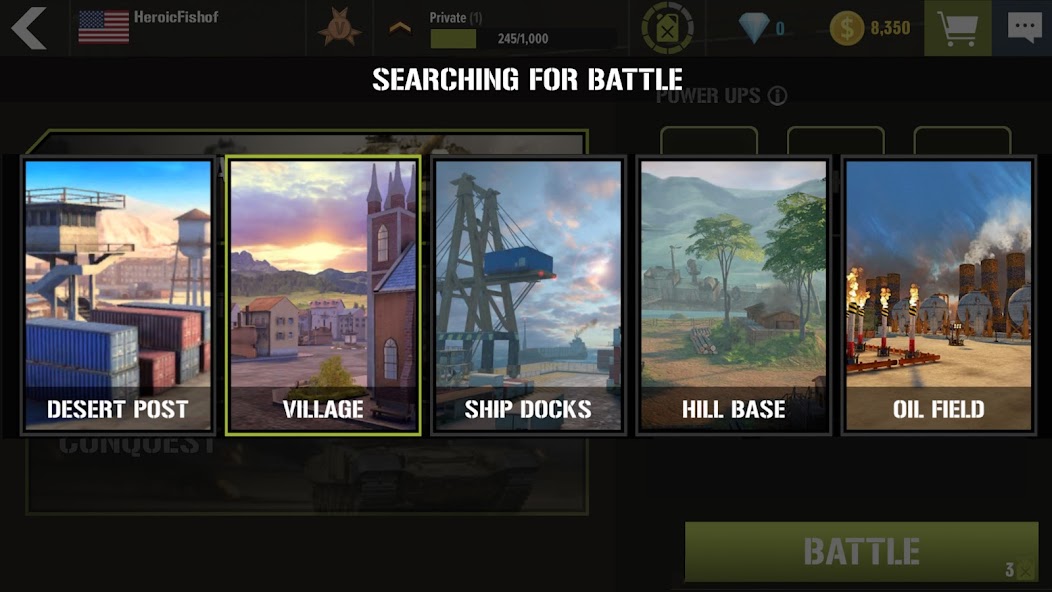 War Machines：Tanks Battle Game screenshot 2