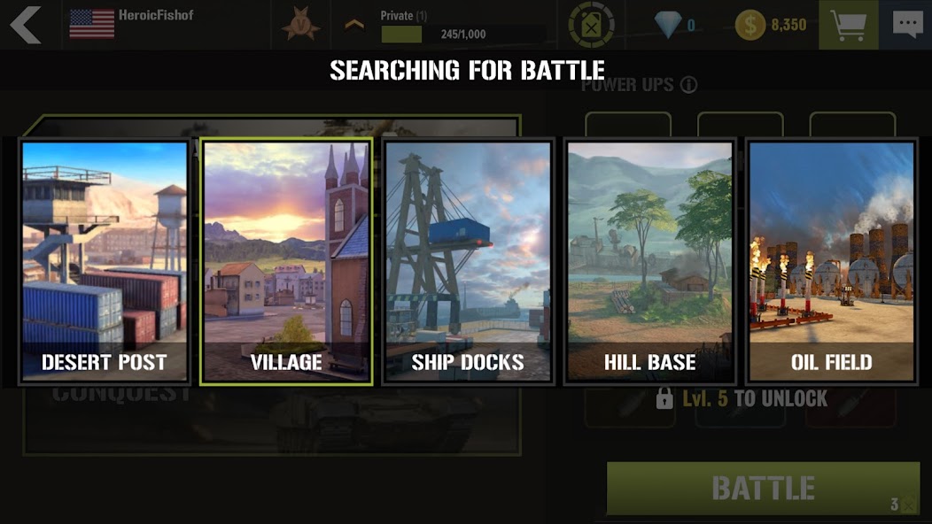 War Machines：Tanks Battle Game screenshot 11