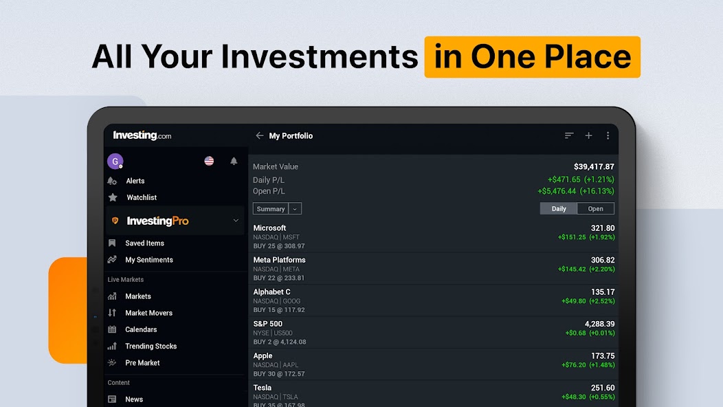 Investing.com: Stock Market screenshot 21