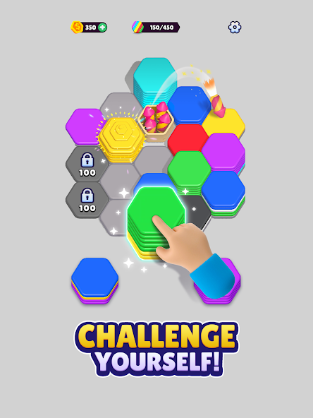 Hexa Sort screenshot 3