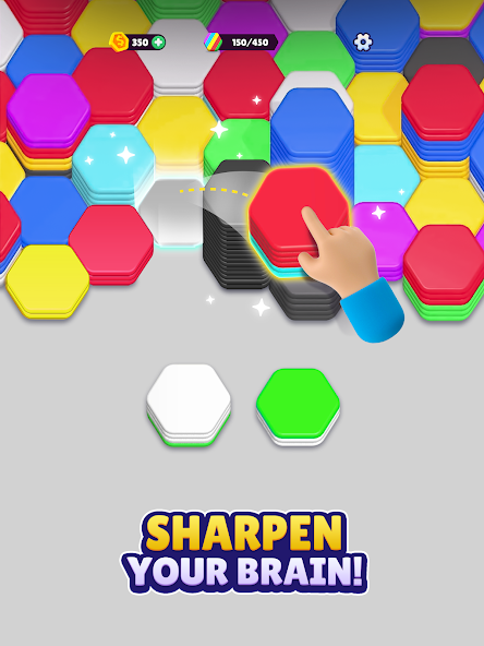 Hexa Sort screenshot 20