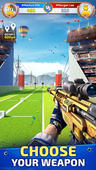 Sniper Champions: 3D shooting screenshot 1
