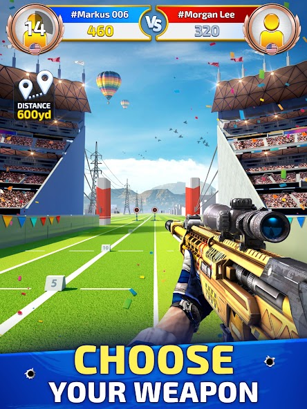 Sniper Champions: 3D shooting screenshot 3