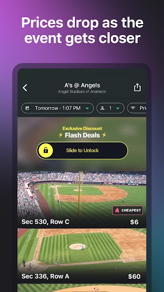 Gametime - Last Minute Tickets screenshot 2