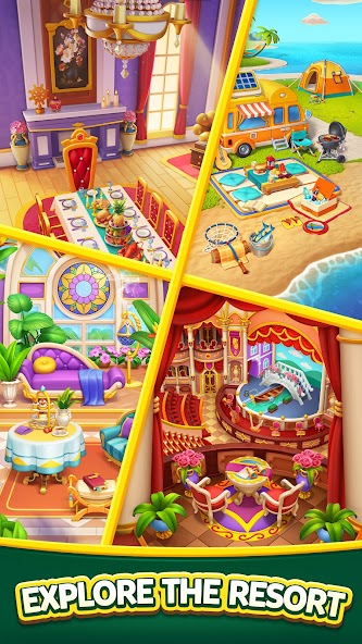 Seaside Resort: Match 3 screenshot 13