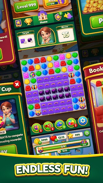 Seaside Resort: Match 3 screenshot 14