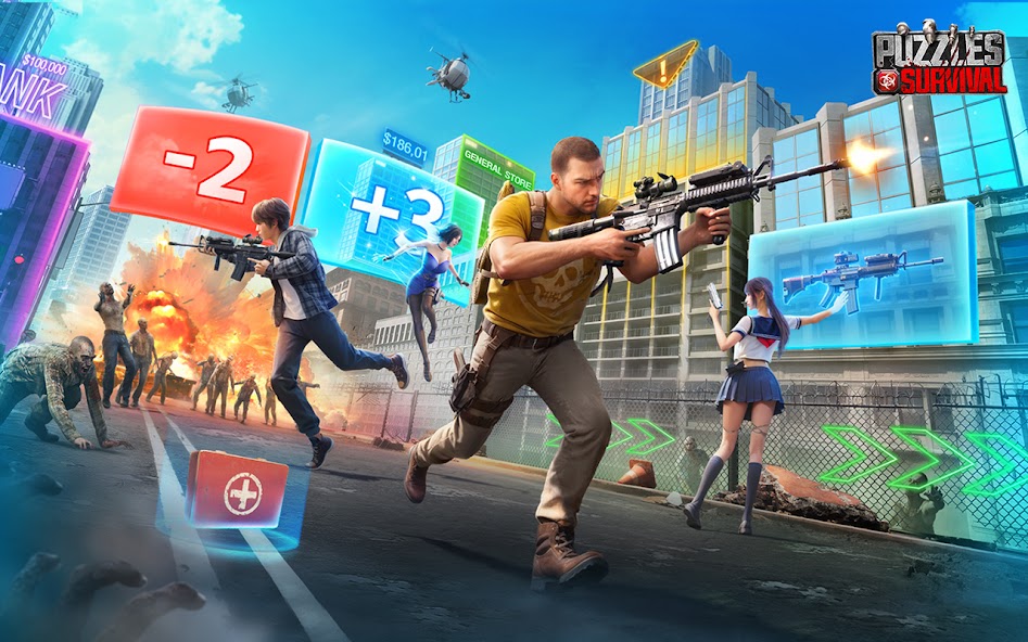 Puzzles & Survival screenshot 1