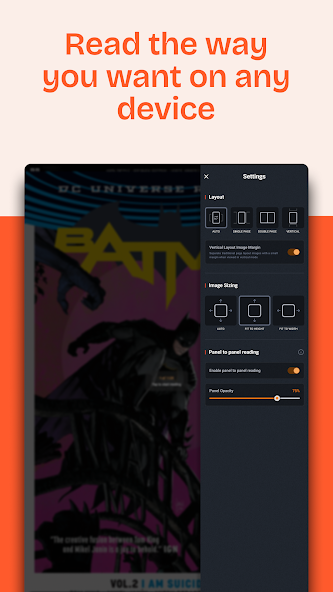 GlobalComix: Comic Book Reader screenshot 4