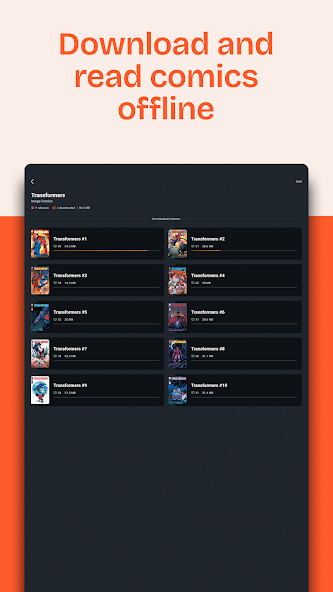 GlobalComix: Comic Book Reader screenshot 13