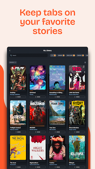 GlobalComix: Comic Book Reader screenshot 14