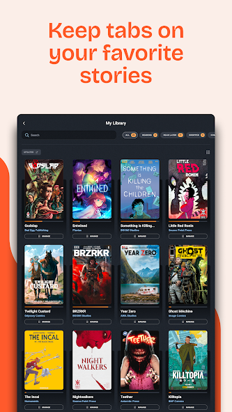 GlobalComix: Comic Book Reader screenshot 16