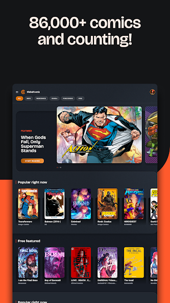 GlobalComix: Comic Book Reader screenshot 20