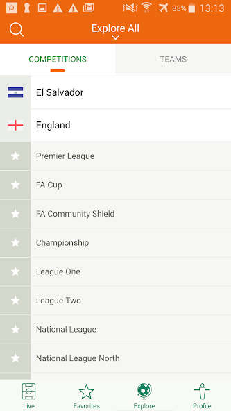 Futbol24 soccer livescore app screenshot 3