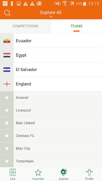 Futbol24 soccer livescore app screenshot 6