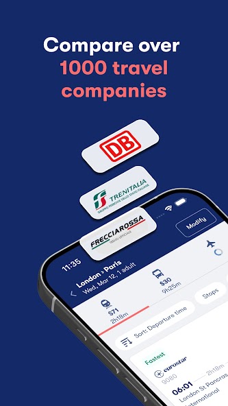 Omio: Book Train, Bus, Flights screenshot 11