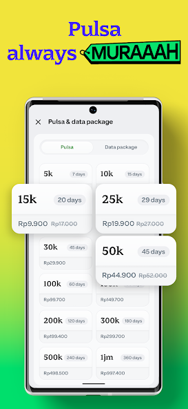 GoPay: Transfer Pulsa Bills screenshot 2