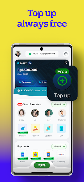GoPay: Transfer Pulsa Bills screenshot 6