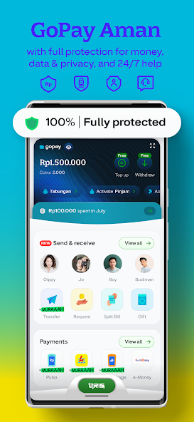 GoPay: Transfer Pulsa Bills screenshot 8
