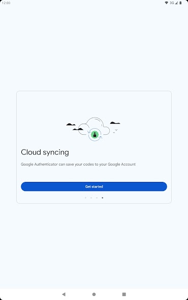 Google Authenticator screenshot 3