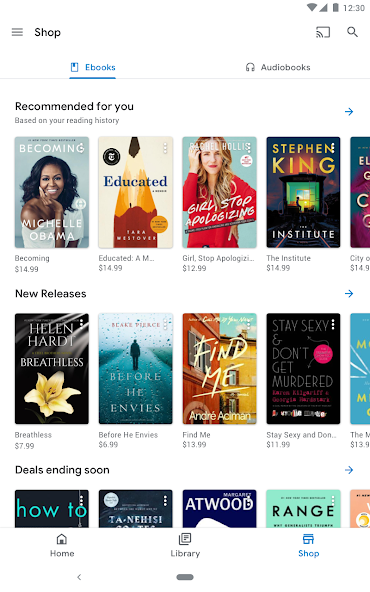 Google Play Books & Audiobooks screenshot 7