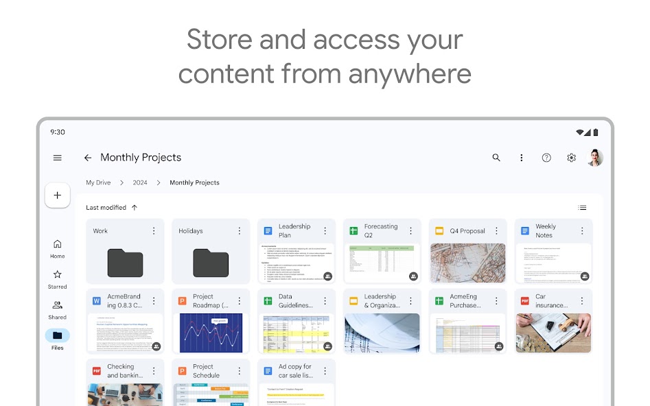 Google Drive screenshot 3