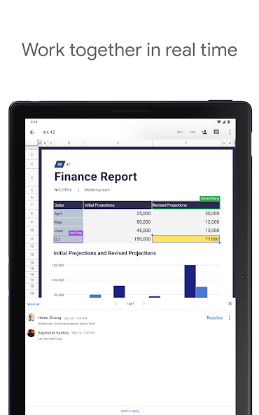 Google Sheets screenshot 7