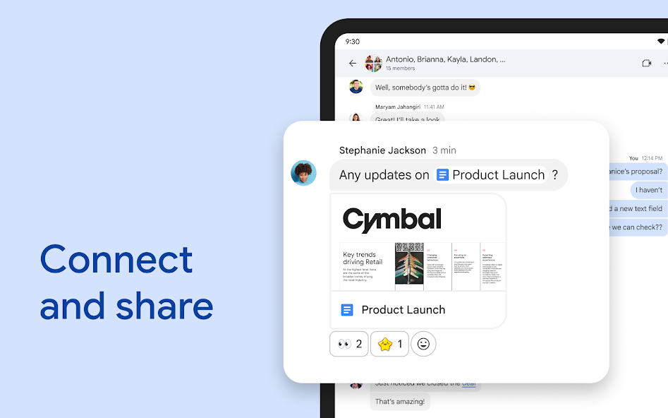 Google Chat screenshot 15