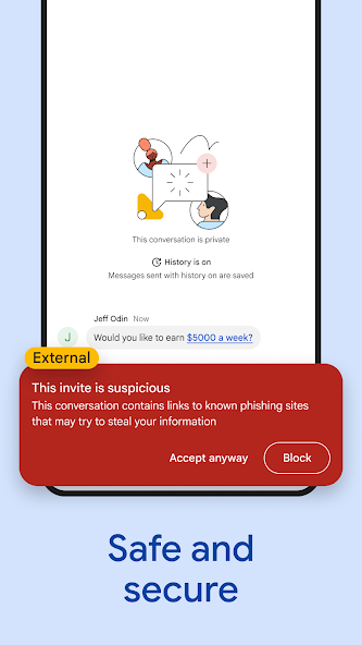 Google Chat screenshot 23