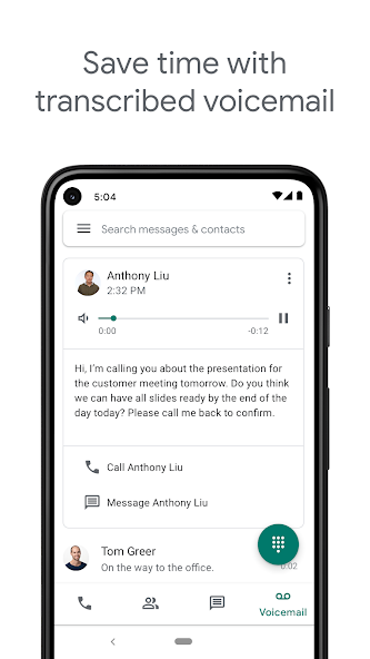 Google Voice screenshot 4