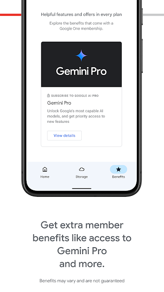 Google One screenshot 4