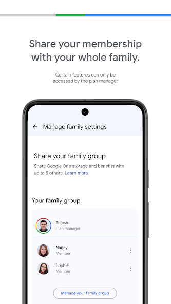 Google One screenshot 5