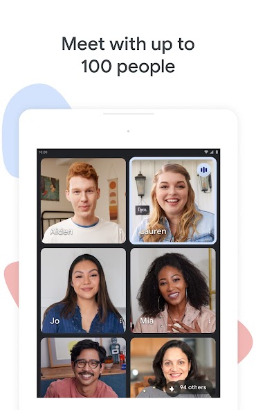 Google Meet screenshot 3