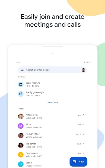 Google Meet screenshot 5