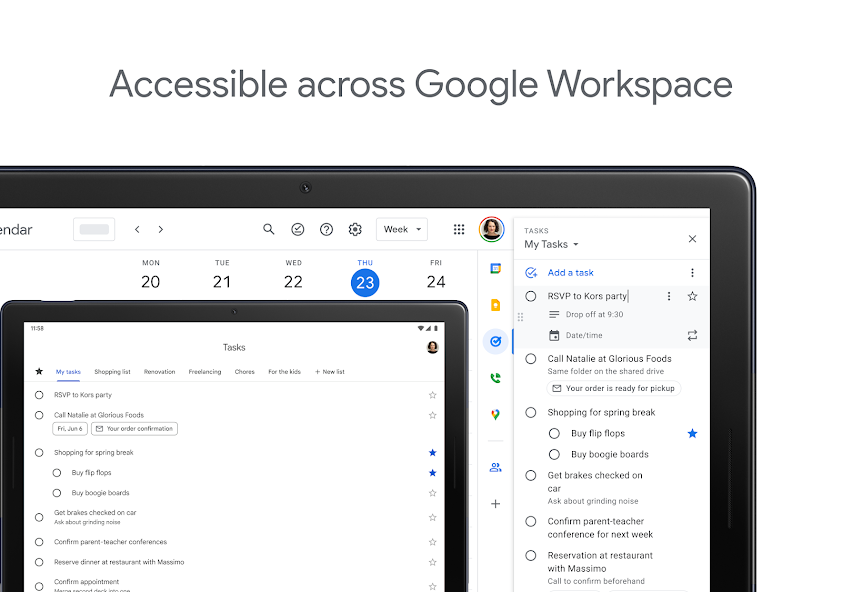 Google Tasks screenshot 2