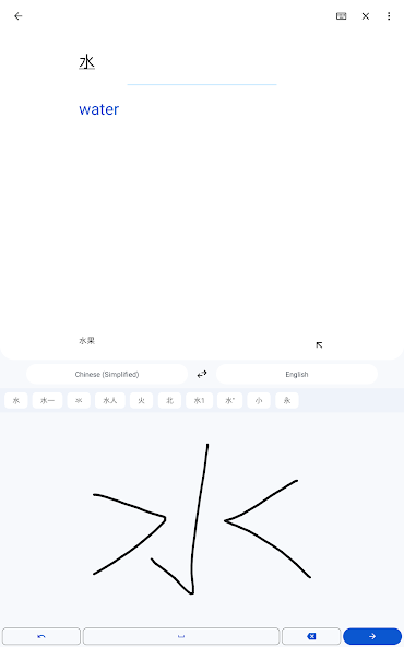 Google Translate screenshot 6