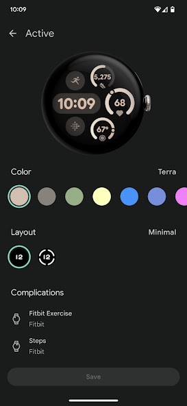 Google Pixel Watch screenshot 4