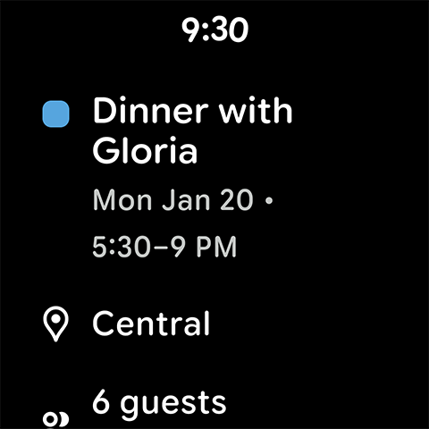 Google Calendar screenshot 13