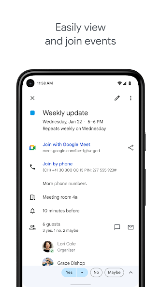 Google Calendar screenshot 11