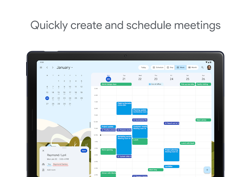 Google Calendar screenshot 16