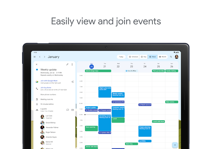 Google Calendar screenshot 17