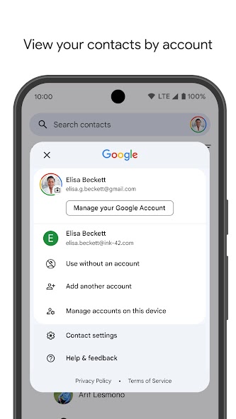 Contacts screenshot 10