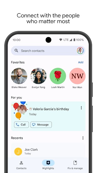 Contacts screenshot 12