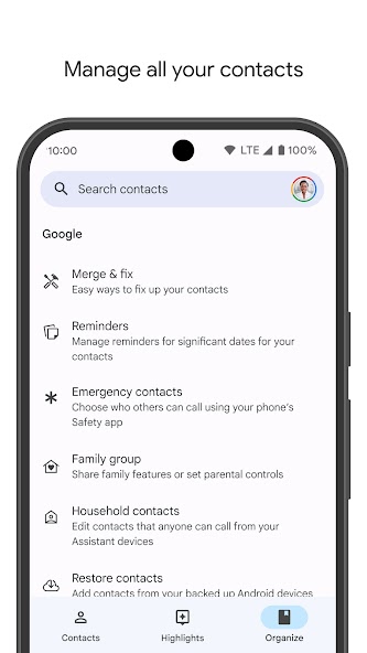 Contacts screenshot 13