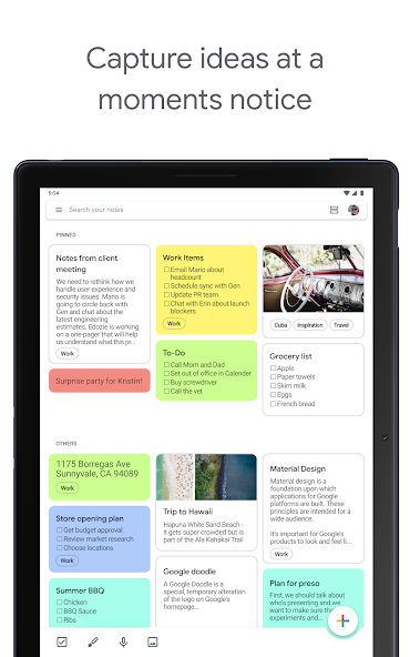 Google Keep - Notes and lists screenshot 19